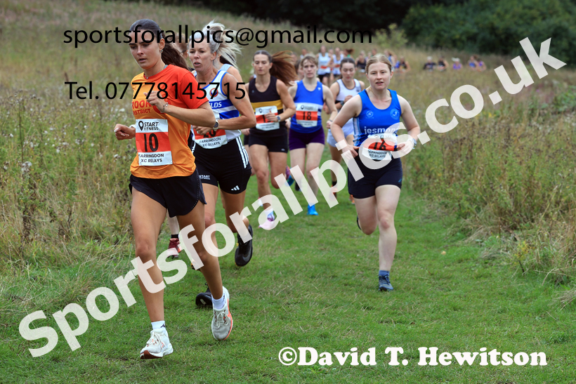 Senior Women, 2026 Sunderland Cross Country Relays, Herringdon, Sunderland. Photo: David T. Hewitson/Sports for All Pics